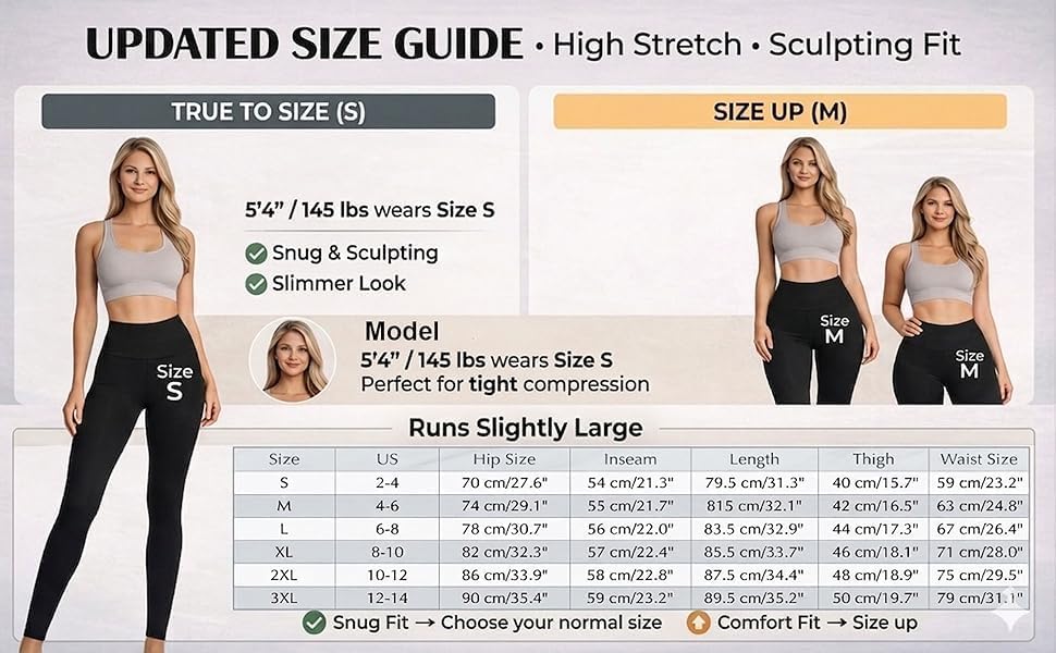 Women's High Waist Compression Leggings