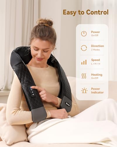 Shiatsu massager features