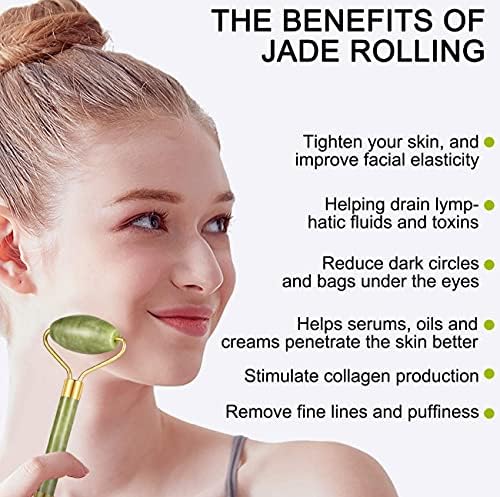 Jade Roller and Gua Sha Set