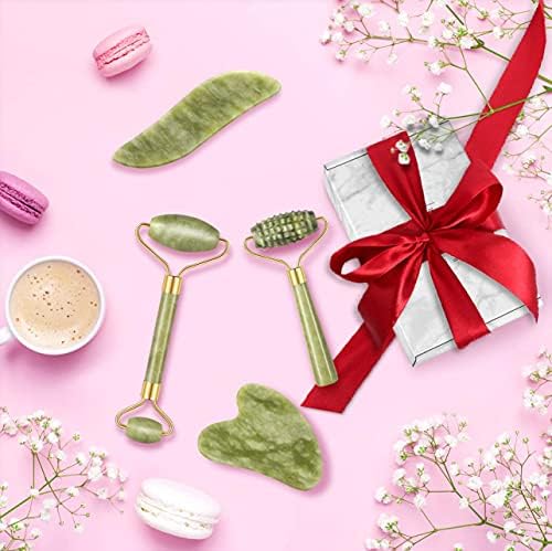 Jade Roller and Gua Sha Set