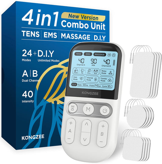 TENS machine dual channel EMS therapy